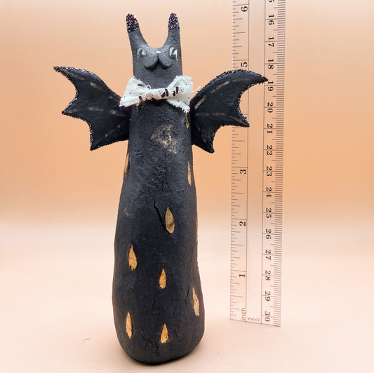 Bat Wing Black Cat