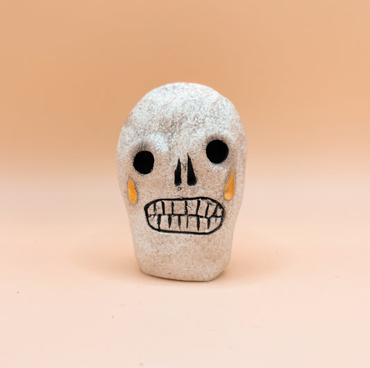 Golden Tears Skull