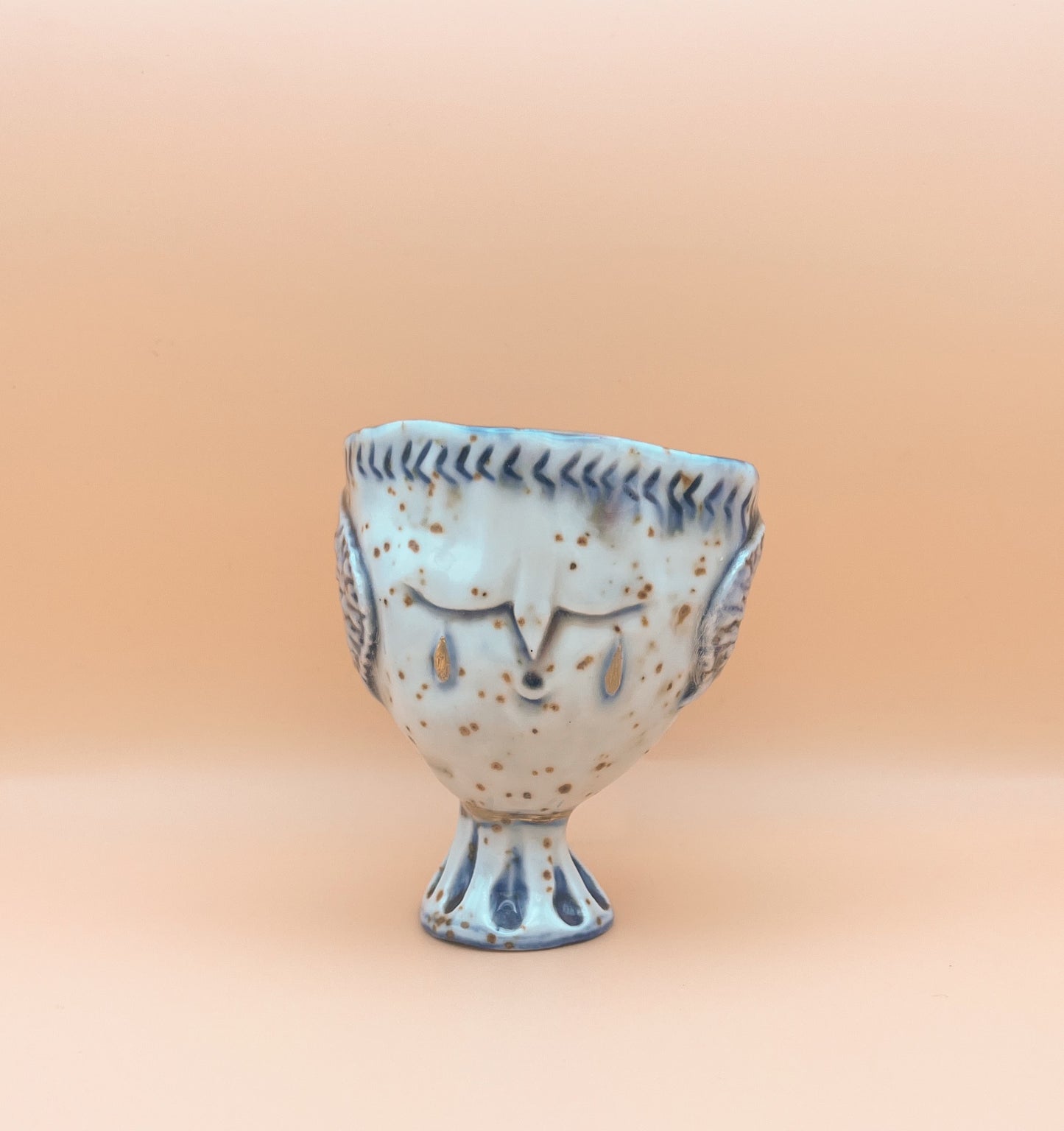 Crying Wing Head Goblet
