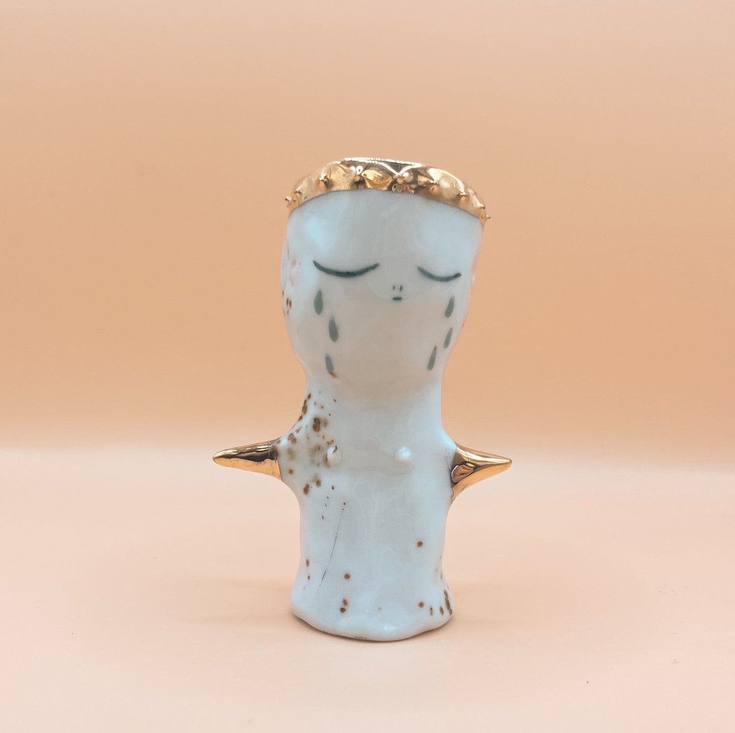 Crying Warrior Divination Votive