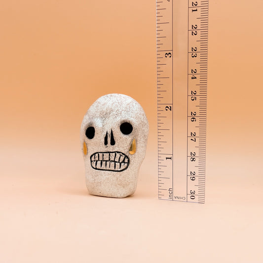 Golden Tears Skull