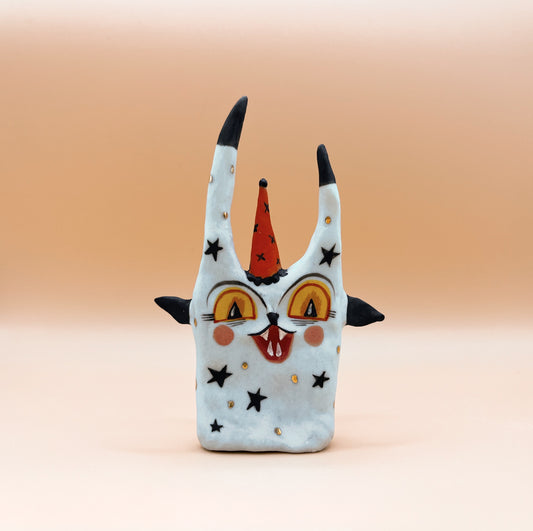 Winged Halloween Cat