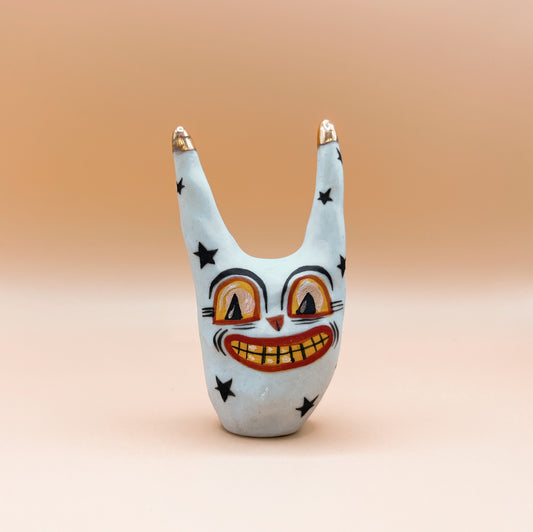 Black Star Halloween Cat